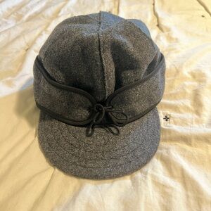 Gray Wool Women's Cap